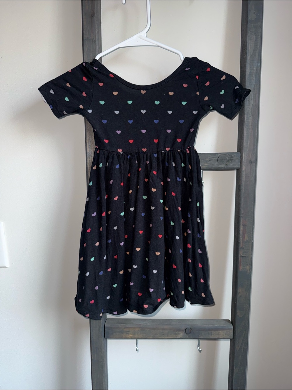 Kyte Baby Girls Dress- Multicolor Hearts